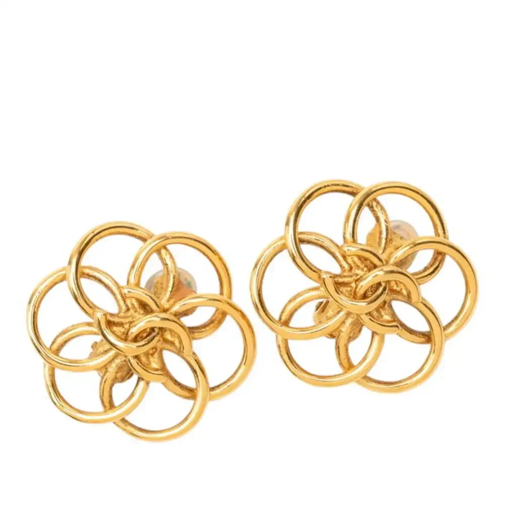 Chanel Earrings Gold-Tone Metal #256796C65B